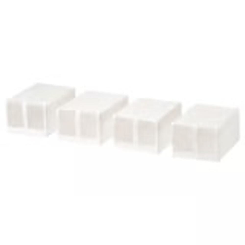 SKUBB White Shoe Savers: Breathe Easy, Find Fast, Fold Flat Pack of 4